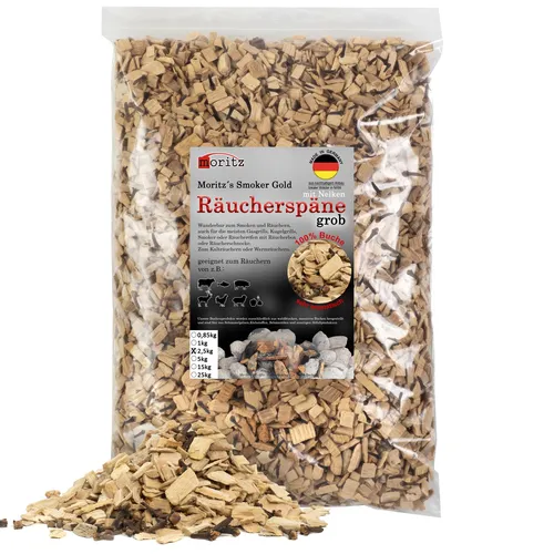 2,5kg Räucherspäne Buche mit Nelke grob 6-12mm Kalträuchern Smoker Räuchermehl