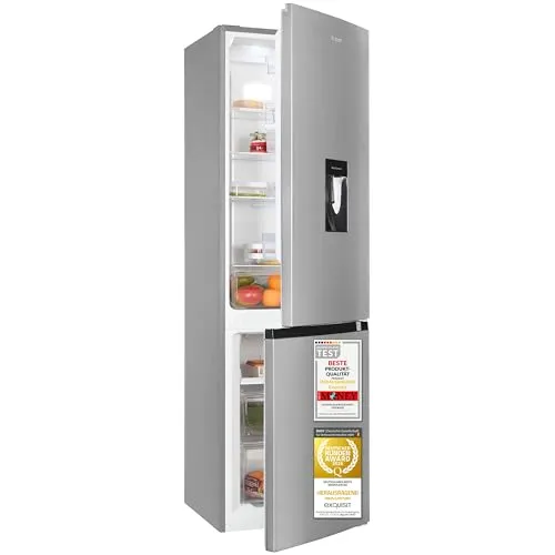 Exquisit Kühl-Gefrierkombination 251 l No Frost mit Wasserspender