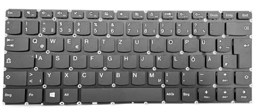 T-ProTek DEUTSCHE - Tastatur Keyboard kompatibel für Lenovo IdeaPad 510S-14ISK 80TK