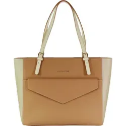 Lancaster Saffiano Signature Tote Bag Nude von Lancaster
