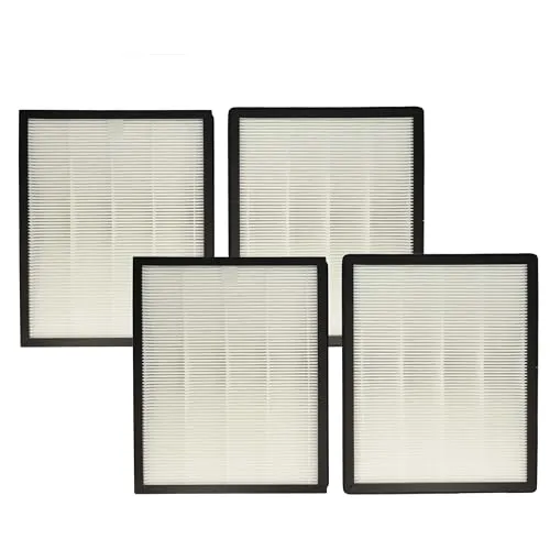 vhbw 4x HEPA Filter kompatibel mit Philips Series 5000i AC5659/10, AC5659/10 Luftreiniger - Ersatz-Filter