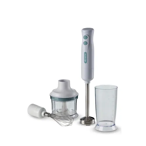 Ariete Breakfast 3-in-1 Stabmixer Set 700W - Stabmixer Set in Weiß mit 700W, vielseitig einsetzbar als Schneebesen und Zerkleinerer – perfekt für kreative Frühstücksrezepte!