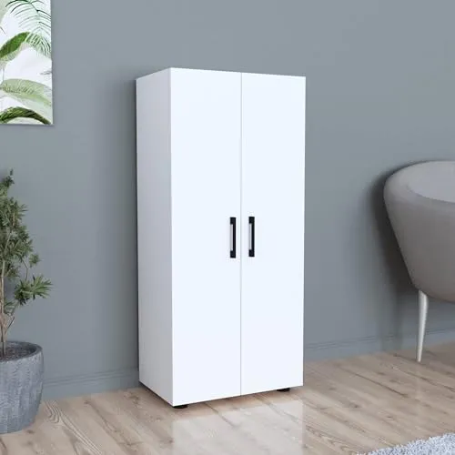 [en.casa] Beistellschrank Åsnes Kommode mit 2 Türen
