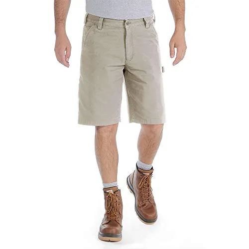 Carhartt Shorts 103652 - Leichte, flexible und robuste Herren-Shorts aus Canvas - Herren-Shorts aus robustem Baumwollcanvas mit Rugged Flex® für optimale Bewegungsfreiheit, ideal für aktive Tage im Freien.