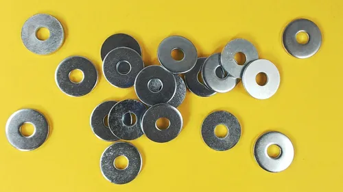 20X Unterleg Scheiben DIN 440 für Holzkonstruktion M6 Form R verzinkt ISO 7094