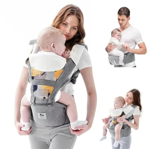Bellababy All-In-One Babytrage für Neugeborene und Kleinkinder