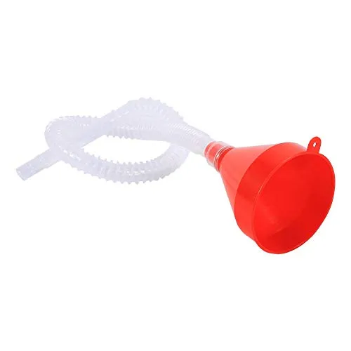 Jadeshay Trichter mit Schlauch, Einfülltrichter Set, Trichter Auto für Öl und Flüssigkeiten mit Schlauch, für Auto Öl, Diesel oder Andere Flüssigkeiten