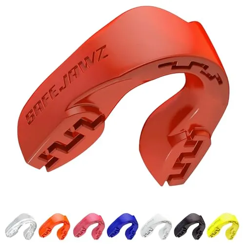 SAFEJAWZ Sport Zahnschutz Erwachsene und Kinder Sport Mundschutz Für alle Vollkontakt-Sportarten einschließlich Rugby, Kampfsport, Kickboxen, Hockey & Boxe