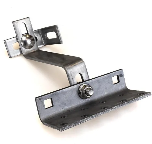 6x Photovoltaik Dachhaken verstellbar Solar PV Halterung Edelstahl 5mm , 13cm 130 mm | Dachpfanne