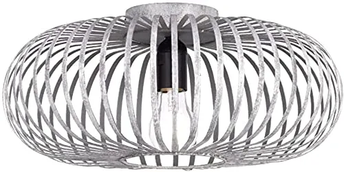 Trio Leuchten Deckenleuchte Johann 606900161 in grau von TRIO Leuchten