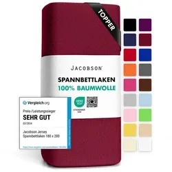 Bettwäsche Rot von JACOBSON