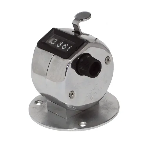 mechanischer Handzähler Click Counter 0-9999 mit Fuß Stückgutzähler #204041