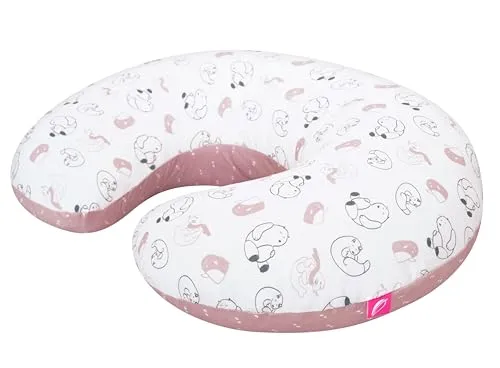 Mother hood Stillkissen ergonomisch, Öko-Tex Standard 100,Teddybären rosa