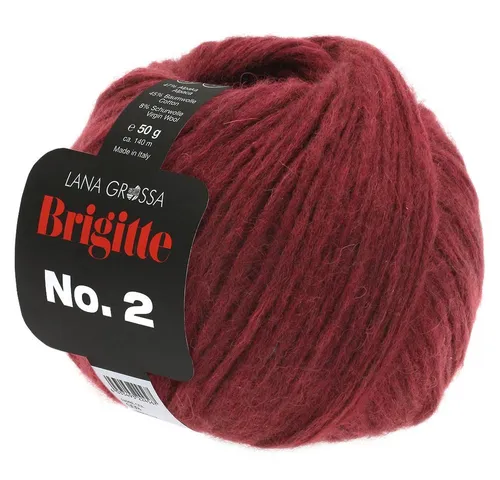 LANA GROSSA BRIGITTE NO. 2 Häkelwolle, 140 m (hochwertige Mischung aus Schurwolle, Baumwolle und Alpaka), 50 g