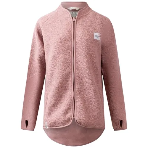 Eivy Damen Redwood Sherpa Jacke - Größe XS, Rosa - Fleecejacke aus nachhaltig produziertem, kuschelig weichem Sherpa Fleece, ideal für kalte Tage und umweltbewusste Modebewusste