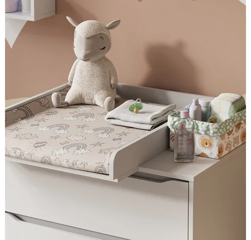 Vicco Wickelaufsatz Wicko, Weiß, 60 x 76 cm