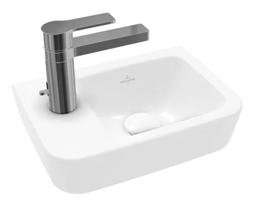 Villeroy & Boch O.novo Handwaschbecken compact 36 x 25 cm, Becken rechts