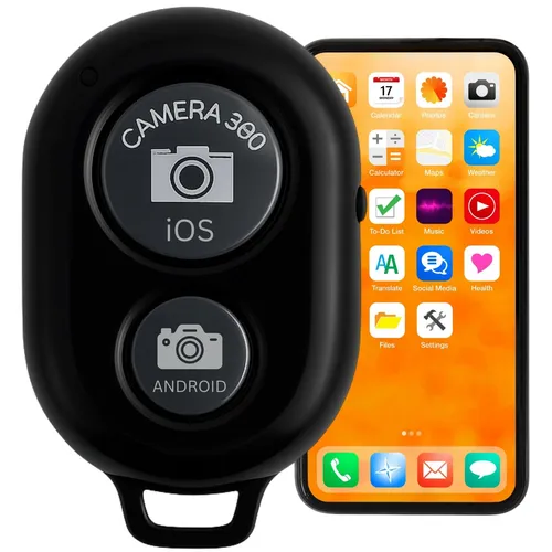 Handy Selbstauslöser für iPhone & Android Smartphones - Praktischer Kameraselbstauslöser für Smartphones, kabellos und leicht. Ideal für Gruppenfotos und Selbstporträts. Genießen Sie kreative Freiheit bei Ihren Aufnahmen!