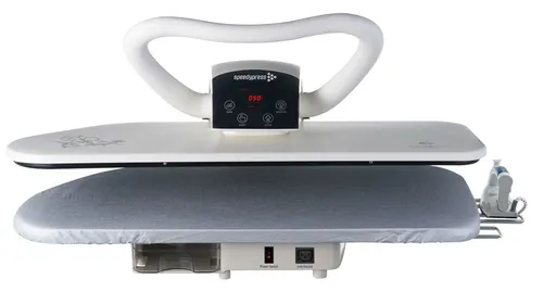 Dampfbügelpresse Professionell 91HD: 91cm, 2400W - Bügeleisen mit 2400W Leistung, ideal für effizientes Bügeln von Bekleidung. Mit Dampfstoß und ergonomischem Griff für maximalen Komfort.