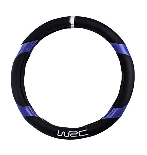 WRC 007384 Lenkradbezug Ø35-38cm Schwarz von WRC