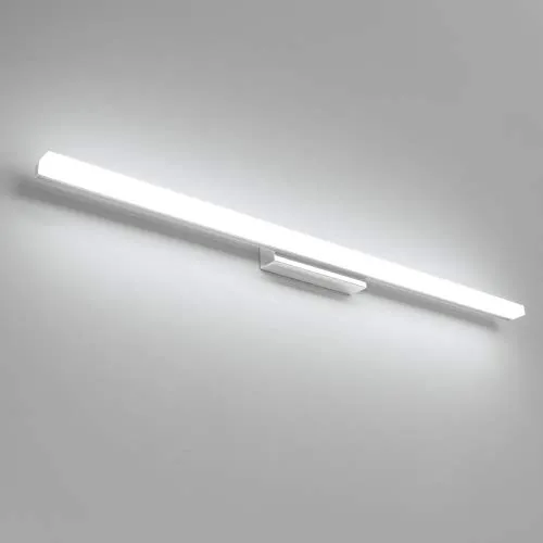 Klighten LED Spiegelleuchte Bad 90cm 20W, IP44 Badleuchte Badlampe Wand, Spiegellampe Badezimmer Lampe Wandlampe für Bad, 110-240V, 1300Lumen, Kaltweiß 6000K