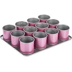 Zenker Mini-Törtchen-Backblech 12er von Zenker