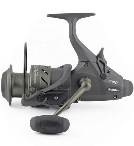 Paradox Fishing Karpfenrolle Carp Runner 5000 – Leichtgängig und Präzise - Die Carp Runner 5000 überzeugt mit 7+1 Kugellager für leichtgängiges Angeln. Ideal für präzise Würfe und individuell einstellbaren Freilauf – perfekt für Karpfenangler!