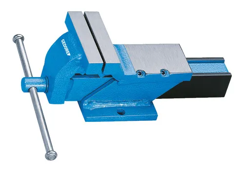 Gedore Schraubstock 409 - Werkstatteinrichtung, robuster Schraubstock für präzises Arbeiten und hohe Stabilität in der Werkstatt.
