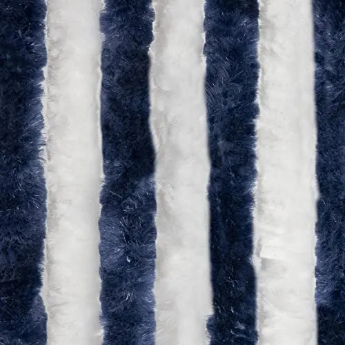 Moritz Flauschvorhang aus Chenille 56 x 185 cm - Türvorhang als Fliegenschutz, ideal für Camping und Wohnwagen. Schützt vor Insekten und eindringender Wärme, bequem kürzbar und waschbar.
