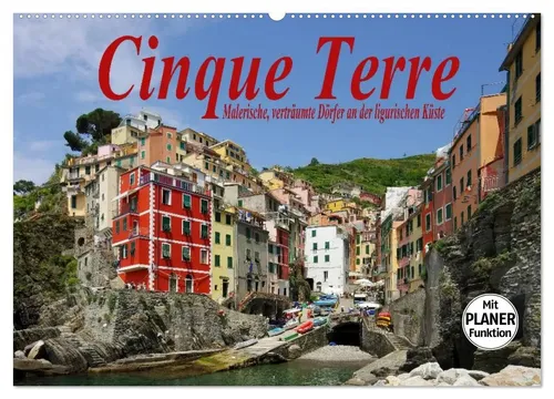 LianeM | Cinque Terre - Malerische Dörfer im Kalender - Kalender 2025 mit 14 Seiten, zeigt die Schönheit der Cinque Terre. Ideal für Reisefans und Kunstliebhaber, bringt Urlaubsstimmung ins Zuhause.