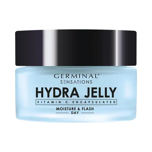 GERMINAL Sensations Hydra Jelly Tagescreme 50 ml - Leichte Tagescreme für alle Hauttypen mit feuchtigkeitsspendenden Eigenschaften. Ideal für eine frische, strahlende Haut und eine optimale Pflege im Alltag.