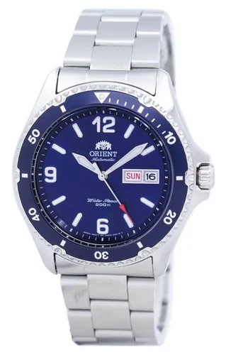 Orient Mako II Automatisch Tag/Datumsanzeige Marine Blau