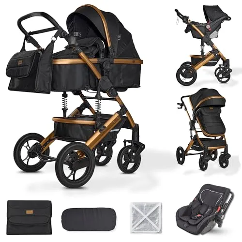 Kinderwagen Schwarz von Bronea