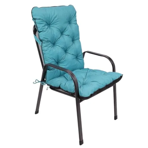 TexDeko Hochlehner Sitzauflage Ecolen 120 x 50 cm – Komfortable Gartenstuhl-Auflage - Die TexDeko Hochlehner Sitzauflage 120 x 50 cm bietet optimalen Sitzkomfort für Gartenstühle. Mit wasserabweisendem und UV-beständigem Bezug ist sie ideal für den ganzjährigen Einsatz im Freien.