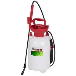 Kreator Drucksprühgerät Sprühflasche, verstellbare Sprühdüse - standsicher durch 3 Standfüße 5 l