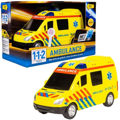 Rescue Racers Ambulance met Licht + Geluid (2004741)