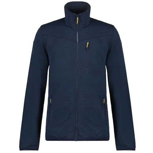 Icepeak Berthold Midlayer JKT M - XXXL - Funktionsjacke für aktive Outdoor-Sportarten, leicht und schnelltrocknend mit sportlicher Passform und drei praktischen Reißverschlusstaschen.