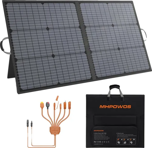 110W Faltbares Solarpanel – Tragbar und Effizient für Outdoor-Abenteuer