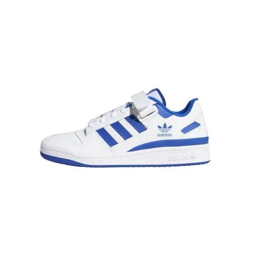 adidas Originals FORUM LOW Sneaker in Weiß 46 EU - Sportliche Basketball-Sneaker in Cloud White mit robustem Obermaterial aus Polyurethan, ideal für den Alltag und modische Akzente.