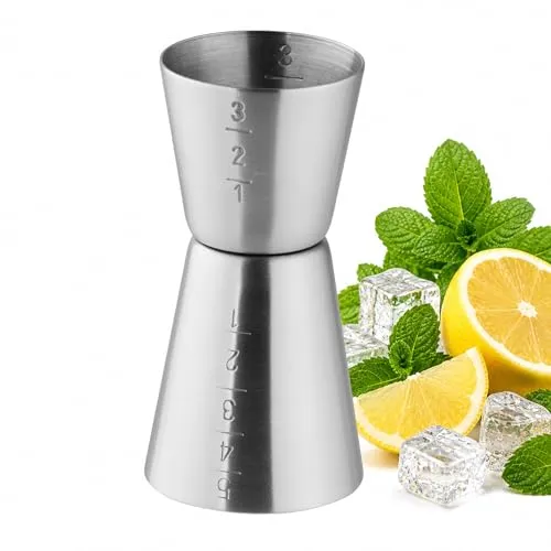 Fackelmann Edelstahl-Cocktailmaß