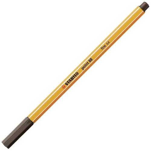 Fineliner - STABILO point 88 - Einzelstift - umbra,