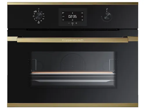 Küppersbusch CBP 6332.0 S4 K-Series.3 Pyrolyse Compact Pizza-Backofen Schwarz/Gold