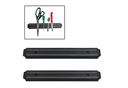 HAC24 Werkzeughalter Werkzeughalter Magnetleiste Magnet Werkzeugleiste Werkzeug Halterung, 2-tlg., Magnetisch, Länge: 32,5cm