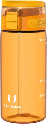Super Sparrow Flasche – TouchSip Sport-Trinkflasche – 500 ml, BPA-frei
