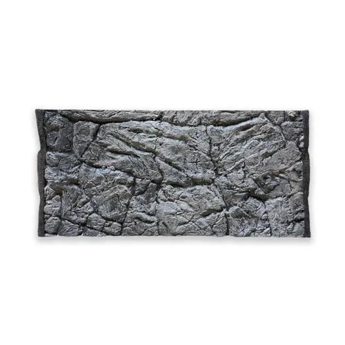 ZooPaul Aquarium Rückwand 3D 80x40cm Terrarium Hintergrund Fels Stein Wurzel Struktur Amazonas NEU