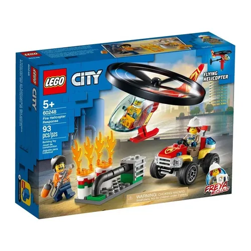 LEGO 60248 einsatz mit dem Feuerwehrhubschrauber