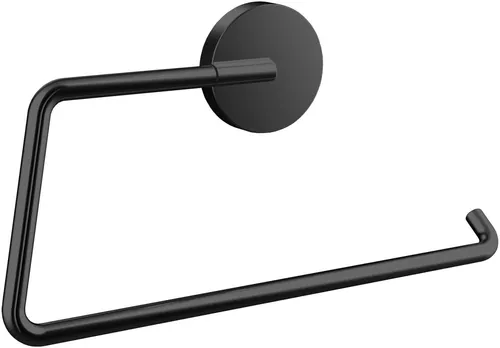 emco round Handtuchring in schwarz von Emco