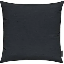 Magma Dekokissenhülle Fino 50x50 cm | schwarz - schwarz in schwarz von MAGMA Heimtex