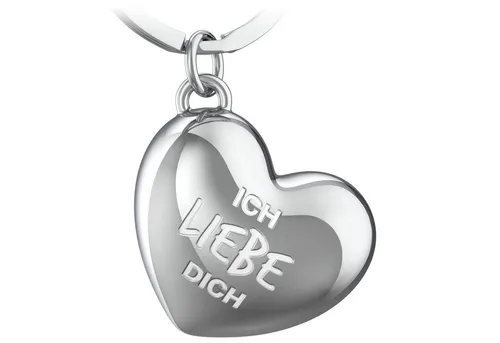 FABACH Schlüsselanhänger Herz mit Gravur - 