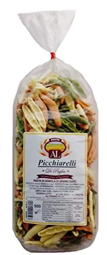 Frische Picchiarelli Tricolor Nudeln aus Italien 500g - trafila in bronzo